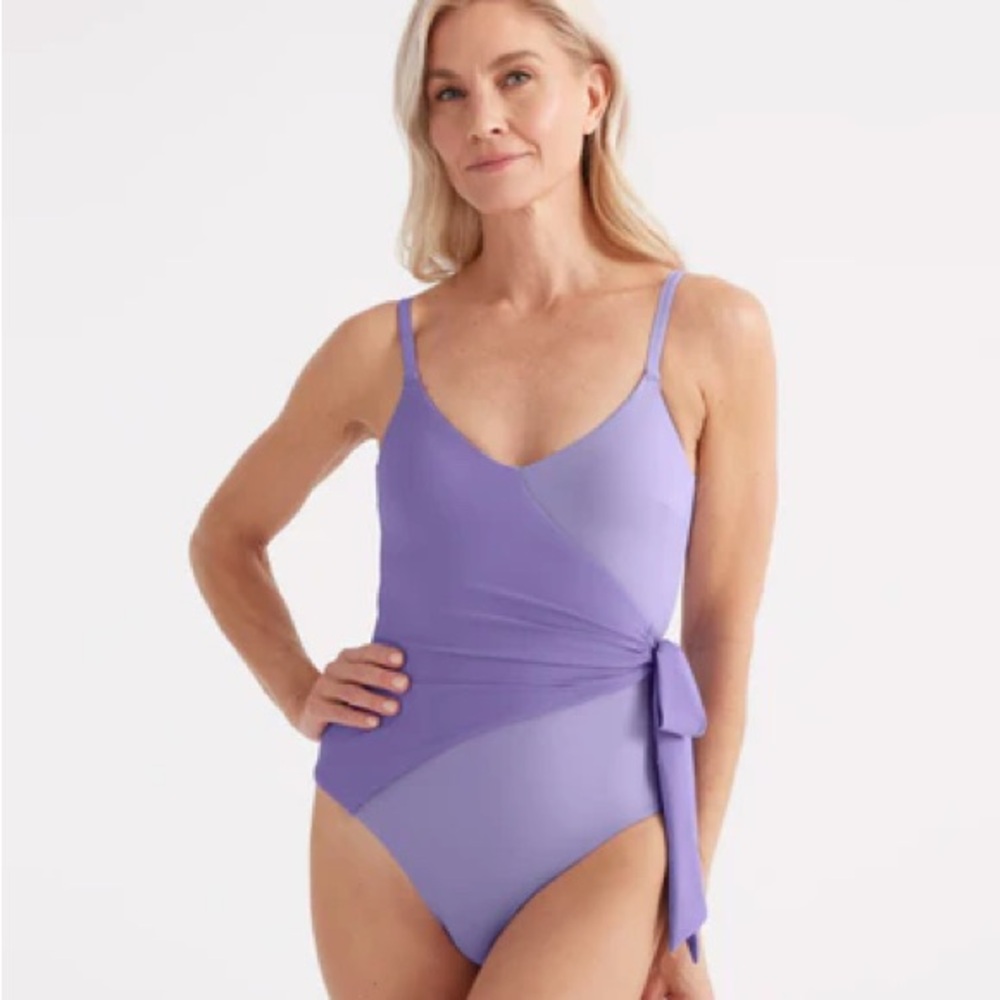 knix Lavender One-Piece Swimsuit